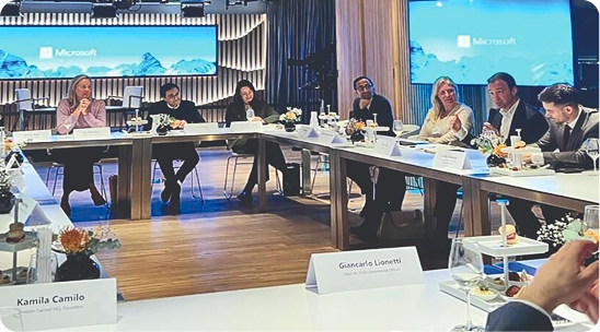 Microsoft roundtable event